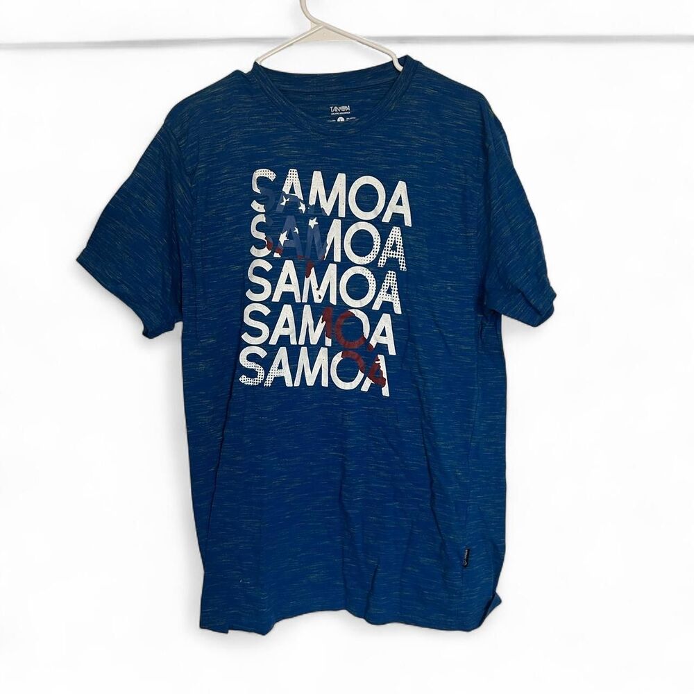 Tanoa Men's Blue T-shirt